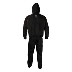 TITLE Boxing Reign Rubberized Sauna Suit -Title Boxing Store RRNSS BK 3 TITLE Boxing Reign Rubberized Sauna Suit