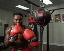 TITLE Boxing Retro Style Leather Double End Bag -Title Boxing Store RSLDEB 7