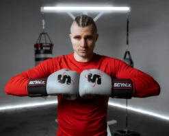 SCYntz Leather Bag Gloves 25 SCYntz Leather Bag Gloves -Title Boxing Store SCYBGGRBK 2