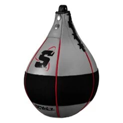 SCYntz Leather Speed Bag -Title Boxing Store SCYSB GR BK 2