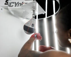 SCYntz Leather Speed Bag -Title Boxing Store SCYSBGRBK 1