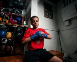 TITLE Boxing Print Hand Wraps 180" -Title Boxing Store SMHWPXLEvilEye 2