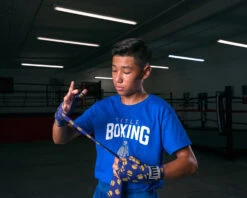 TITLE Boxing Print Hand Wraps 180" -Title Boxing Store SMHWPXLHamburger 1