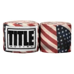 TITLE Boxing Sublimated Red Flames 180" Semi-Elastic Mexican Hand Wraps -Title Boxing Store SMHWS US 1