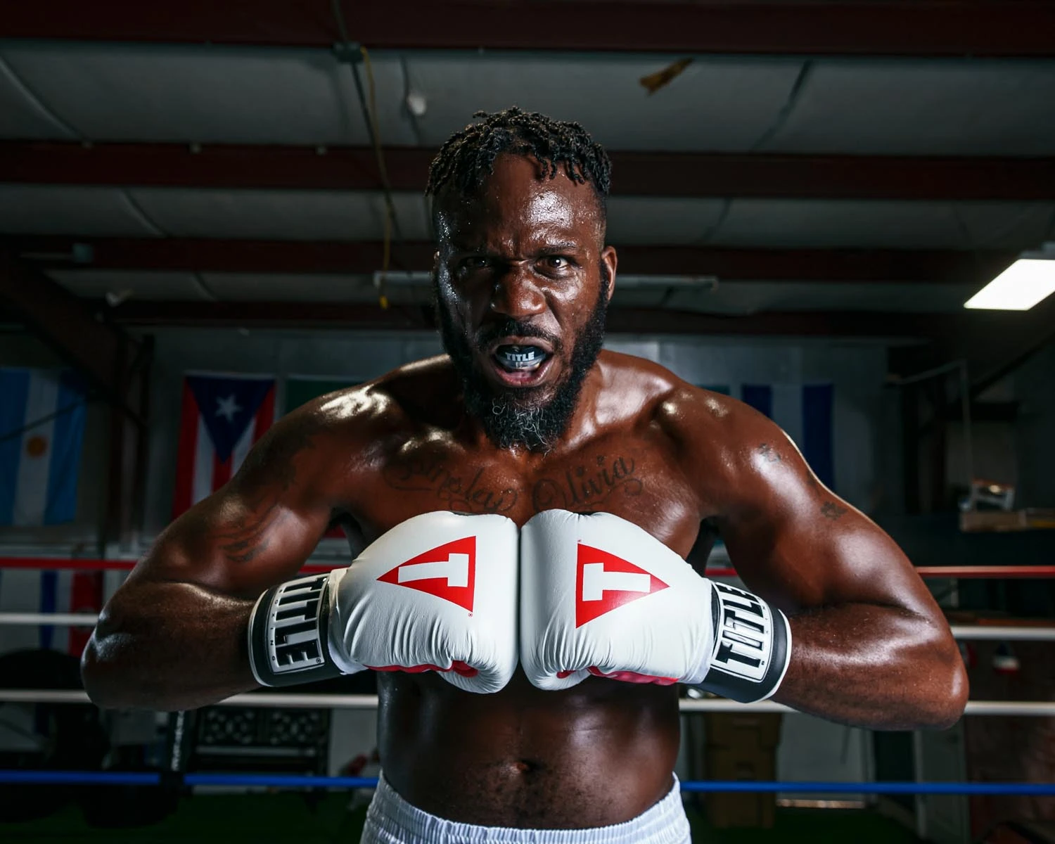 TITLE Boxing Air Force Duo-Defense Mouthguard 2.0 2 TITLE Boxing Air Force Duo-Defense Mouthguard 2.0 - Image 2