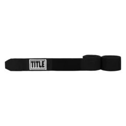 TITLE Boxing Semi Elastic 210" Extra Long Hand Wraps -Title Boxing Store SMXLHW BK 2