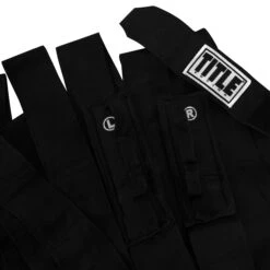 TITLE Boxing Semi Elastic 210" Extra Long Hand Wraps -Title Boxing Store SMXLHW BK 3