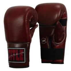 TITLE Boxing Sugar Ray Leonard Throwback Leather Bag Gloves -Title Boxing Store SRLTLBG 2
