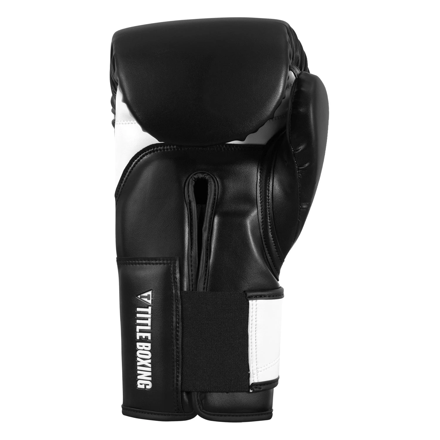 TITLE Boxing Swift Bag Boxing Gloves - Black/White Synthetic Leather Wraparound Wrist 9 TITLE Boxing Swift Bag Boxing Gloves - Black/White Synthetic Leather Wraparound Wrist - Image 9