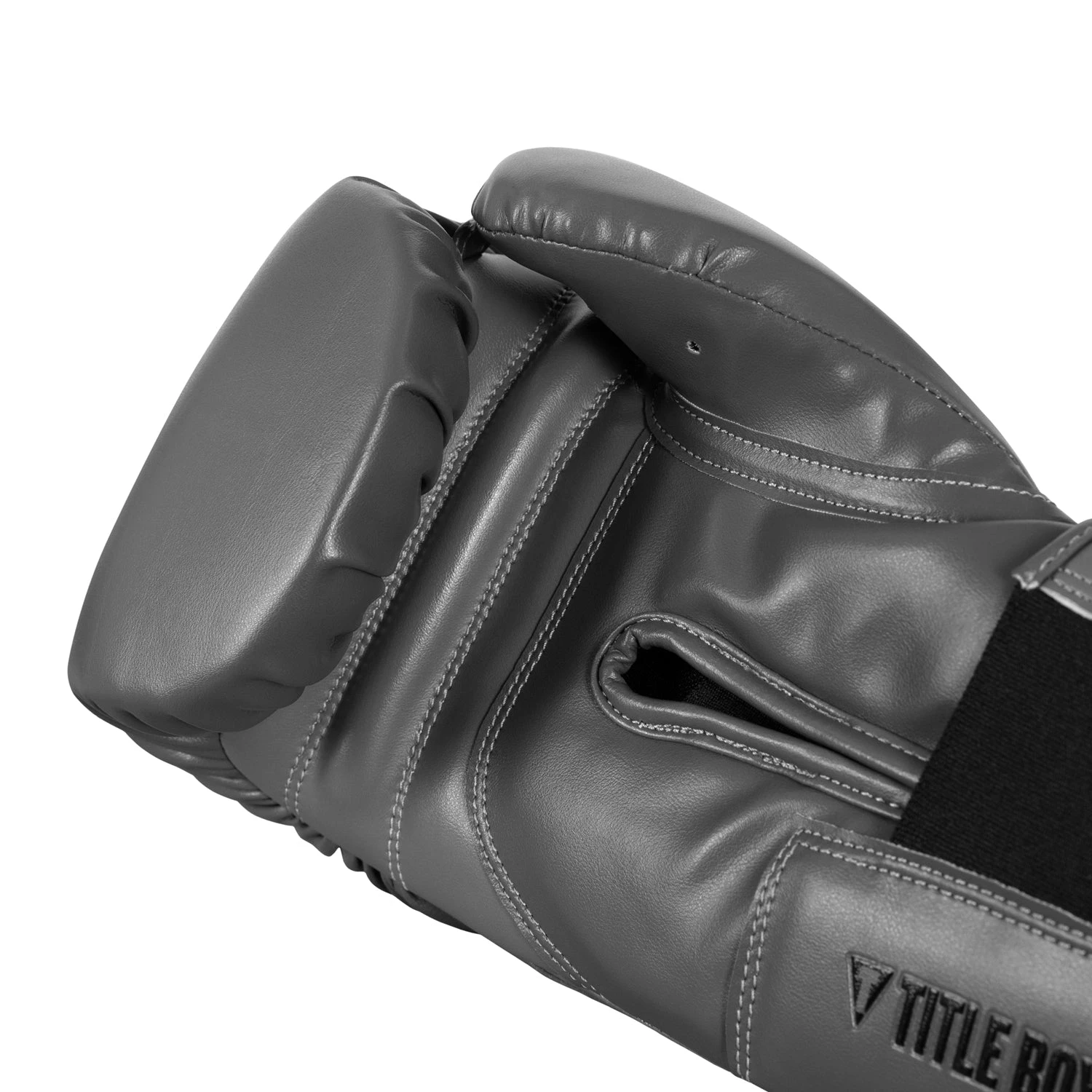 TITLE Boxing Swift Bag Boxing Gloves - Black/White Synthetic Leather Wraparound Wrist 15 TITLE Boxing Swift Bag Boxing Gloves - Black/White Synthetic Leather Wraparound Wrist - Image 15