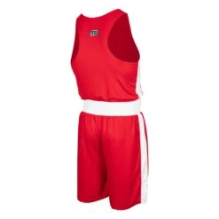 TITLE Boxing Aerovent Elite Amateur Set – Black/Red Dazzle Polyester Competition Uniform 28 TITLE Boxing Aerovent Elite Amateur Set – Black/Red Dazzle Polyester Competition Uniform -Title Boxing Store TABS RD WH 2