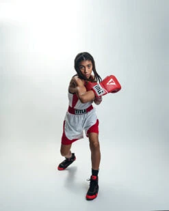 TITLE Boxing Aerovent Elite Amateur Set 1 – Royal Blue with White Panels Performance Competition Kit -Title Boxing Store TABS1RDWH 1