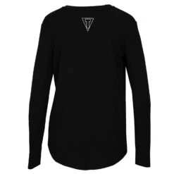 TITLE Boxing DYI Knot So Fast Long Sleeve Top -Title Boxing Store TBCDYI4 BK 2