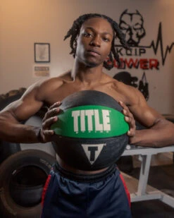 TITLE Boxing Rubber Medicine Ball -Title Boxing Store TBCMBR15 1