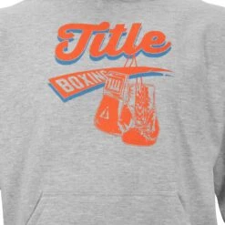 TITLE Boxing Classic Script Hoodie 22 TITLE Boxing Classic Script Hoodie -Title Boxing Store TBCSS25 HGR 4