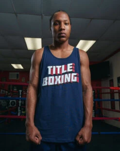TITLE Boxing Vintage Block Logo Tank Top β Unisex Retail Fit Athletic Tank 15 TITLE Boxing Vintage Block Logo Tank Top β Unisex Retail Fit Athletic Tank -Title Boxing Store TBCT140NV 1