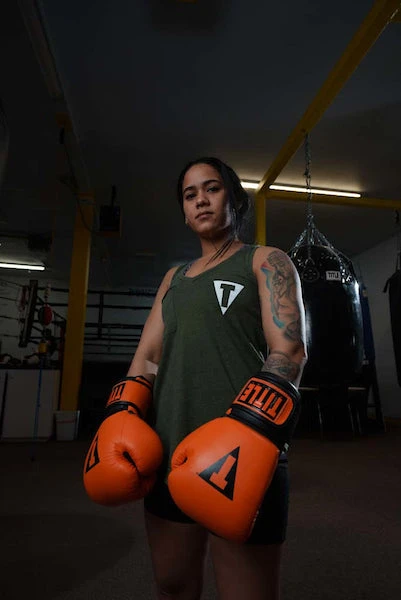 TITLE Boxing Women's Z Supply Pocket Racer Tank β Burnout Jersey V-Neck 7 TITLE Boxing Women's Z Supply Pocket Racer Tank β Burnout Jersey V-Neck - Image 7