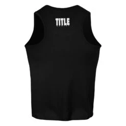 TITLE Boxing Aerovent Elite Racerback Boxing Jersey 2.0 -Title Boxing Store TBJR2 BK 2