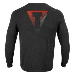 TITLE Boxing Split Label Performance Long Sleeve Tee -Title Boxing Store TBLS9 BK 2