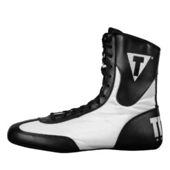 TITLE Boxing Speed-Flex Encore Mid-Top Shoes -Title Boxing Store TBS1 BK WH 1