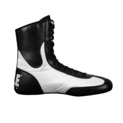 TITLE Boxing Speed-Flex Encore Mid-Top Shoes -Title Boxing Store TBS1 BK WH 2