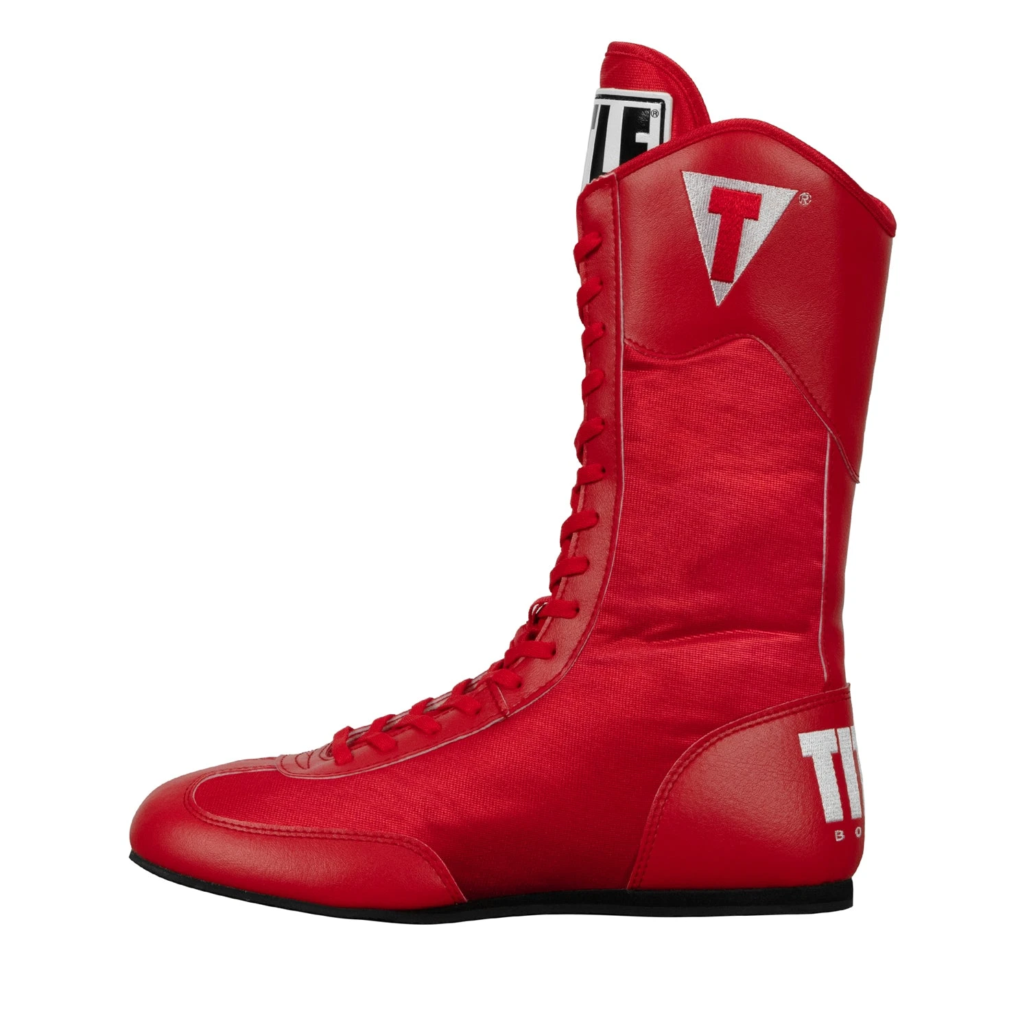 TITLE Boxing Speed-Flex Encore High-Top 12" Boxing Shoes - Professional Synthetic Leather Ring Boots 2 TITLE Boxing Speed-Flex Encore High-Top 12" Boxing Shoes - Professional Synthetic Leather Ring Boots - Image 2