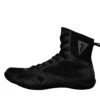 TITLE Boxing Charged Low-Top Shoes – Black/White Performance Ring Footwear