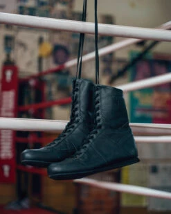 TITLE Boxing High-Top Leather Boxing Shoes -Title Boxing Store TBS42BK 1 3f60fd67 4a8b 445d 92e3 d336f7933e5b