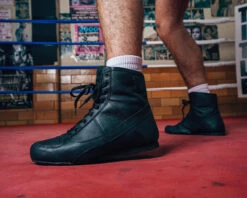 TITLE Boxing Black All-Leather Old School Series β 7-Inch Vintage Boxing Shoes 13 TITLE Boxing Black All-Leather Old School Series β 7-Inch Vintage Boxing Shoes -Title Boxing Store TBS43BK 1 f16a3127 8933 40a4 b2e1 80dcadb7287b