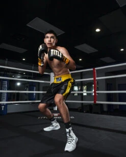 TITLE Boxing Edge Boxing Trunks 2.0 -Title Boxing Store TBTC2BKGD