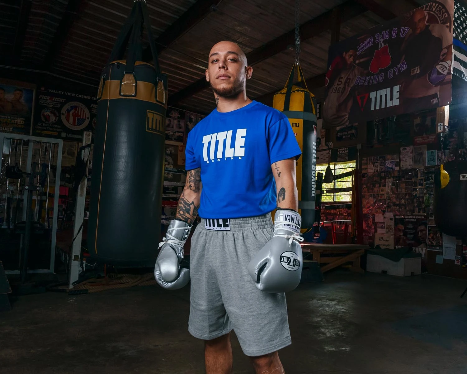 TITLE Boxing Iconic Block Tee 5 TITLE Boxing Iconic Block Tee - Image 5