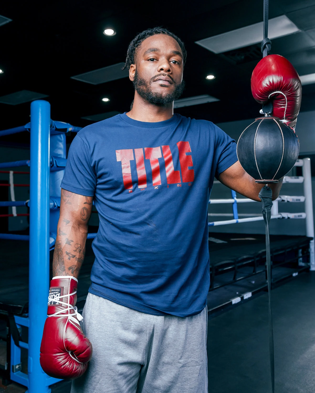 TITLE Boxing Iconic Block Tee 19 TITLE Boxing Iconic Block Tee - Image 19