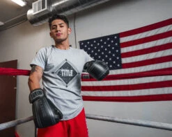 TITLE Boxing Snapshot Tee -Title Boxing Store TBTS219GR 1