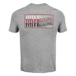 TITLE Boxing Jackpot Slim Fit Athletic T-Shirt - Classic Logo Performance Tee -Title Boxing Store TBTS227 GR 2