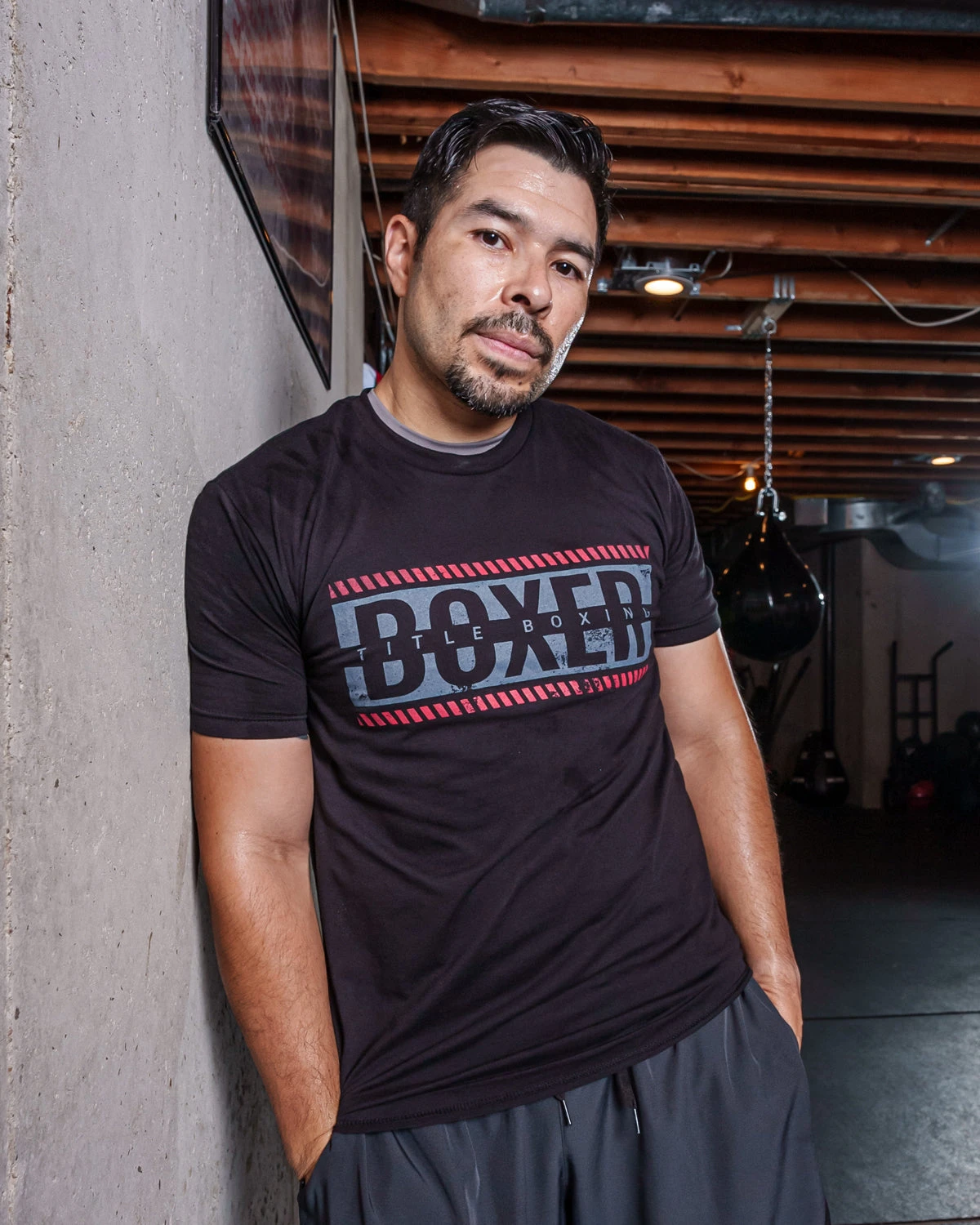 TITLE Boxing Distressed Boxer Tee 2 TITLE Boxing Distressed Boxer Tee - Image 2