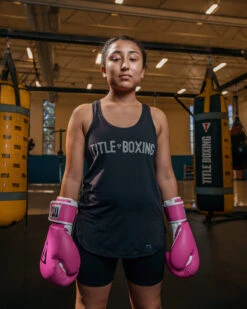 TITLE Boxing Women's Ogio Luuma Tank -Title Boxing Store TBWTS218BK 1 49fc3ce6 0905 43fe a6dd e317308252a4