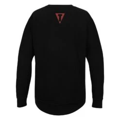 TITLE Boxing Classic Script Women's Fleece Pullover - Ultra-Soft Training Hoodie -Title Boxing Store TBWTS226 BK 2