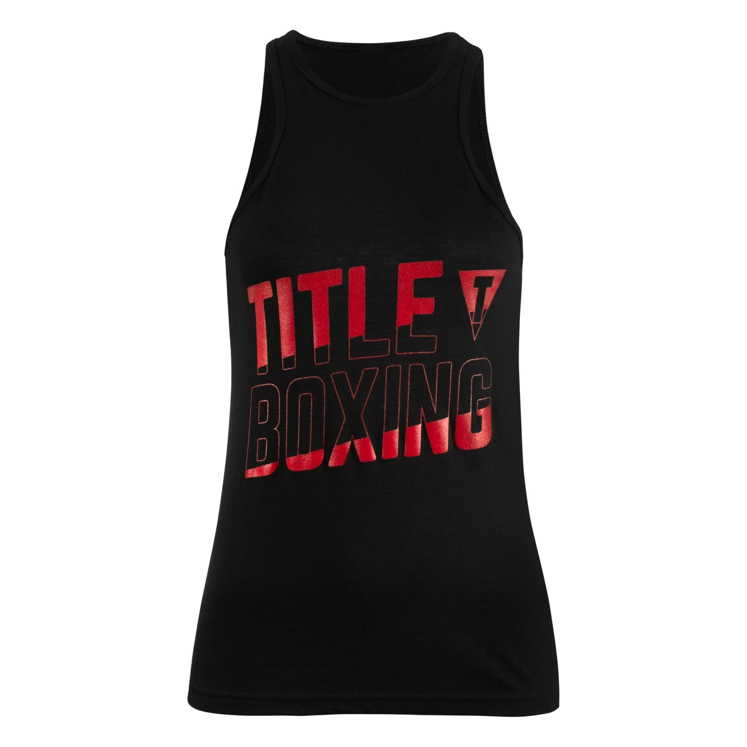 TITLE Boxing Women's Upsurge Racerneck Tank - Cotton/Poly Training Top 4 TITLE Boxing Women's Upsurge Racerneck Tank - Cotton/Poly Training Top - Image 4