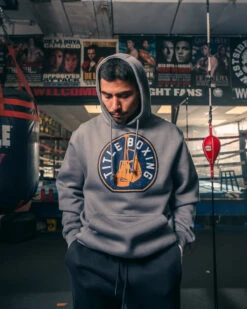 TITLE Boxing Signal Hoodie -Title Boxing Store THD31GR 2