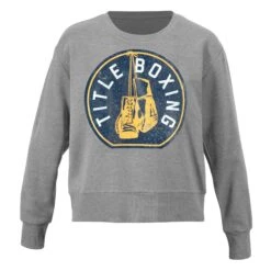 TITLE Boxing Women's Signal Crewneck Sweatshirt -Title Boxing Store THDW31 DGR 1