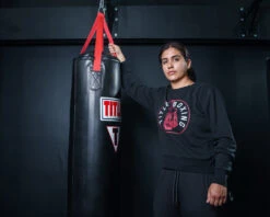 TITLE Boxing Women's Signal Crewneck Sweatshirt -Title Boxing Store THDW31BK 1