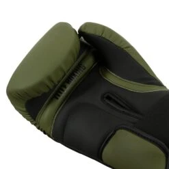 TITLE Boxing Combat Bag Boxing Gloves 2.0 -Title Boxing Store TITLE Boxing Combat Bag Gloves 2.0 palm view COMBG2 GN BK 5