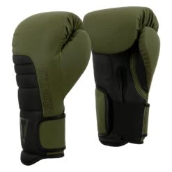 TITLE Boxing Combat Bag Boxing Gloves 2.0 -Title Boxing Store TITLE Boxing Combat Bag Gloves 2.0 side view COMBG2 GN BK 2