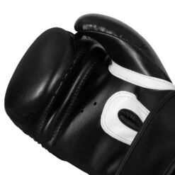 TITLE Boxing Peak Bag Boxing Gloves -Title Boxing Store TITLE Boxing Peak Bag Gloves palm view BSABG black