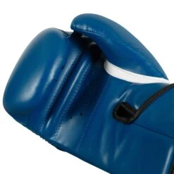 TITLE Boxing Peak Training Boxing Gloves -Title Boxing Store TITLE Boxing Peak Training Gloves single palm view BSATG blue