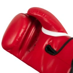 TITLE Boxing Peak Training Boxing Gloves -Title Boxing Store TITLE Boxing Peak Training Gloves single palm view BSATG red