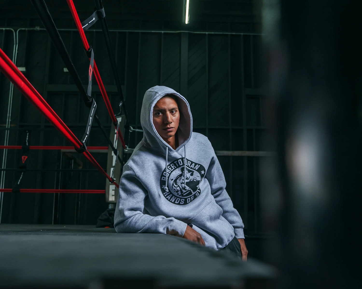 TITLE Boxing Legacy Roberto Duran "Hands Of Stone" Hoodie 2 TITLE Boxing Legacy Roberto Duran "Hands Of Stone" Hoodie - Image 2