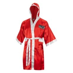 TITLE Boxing Pro Full Length Robe 3.0 39 TITLE Boxing Pro Full Length Robe 3.0 -Title Boxing Store TSRFL3 RD WH 2