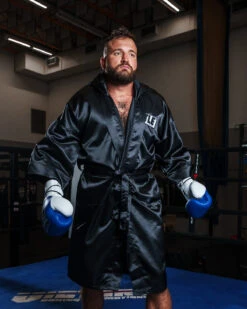 TITLE Boxing Pro Full Length Robe 3.0 24 TITLE Boxing Pro Full Length Robe 3.0 -Title Boxing Store TSRFL3BK 2