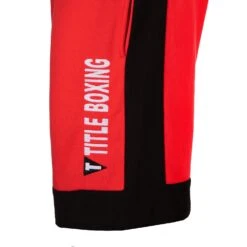 TITLE Boxing Dual Stripe Sweat Shorts β Athletic Cotton Training Trunks 9 TITLE Boxing Dual Stripe Sweat Shorts β Athletic Cotton Training Trunks -Title Boxing Store TTSV4 RD BK 2